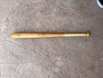 Vintage baseball bat
