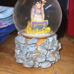Disney Aladdin Musical Globe