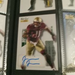 Jermaine Johnson ll Signed Football Card