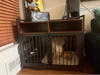 Dog furniture crate