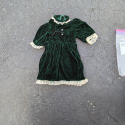 American Girl Doll Molly Christmas Dress