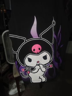 Kuromi Graphic Black T-Shirt Hot topic