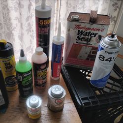 Caulk, water seal, fix a flat