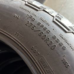 275/60/20 Good Year Tires Used Good 