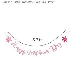 Happy Mother's Day Banner Set Decoration 