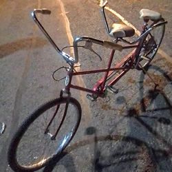 Vintage Red 1970's Schwinn De-Luxe Twinn  5 Speed Tandem Bicycle (with ALL ORIGINAL PARTS!!!)