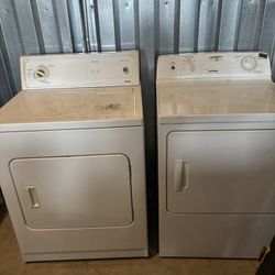 Used Hotpoint Washer & Dryer Set – Working Condition