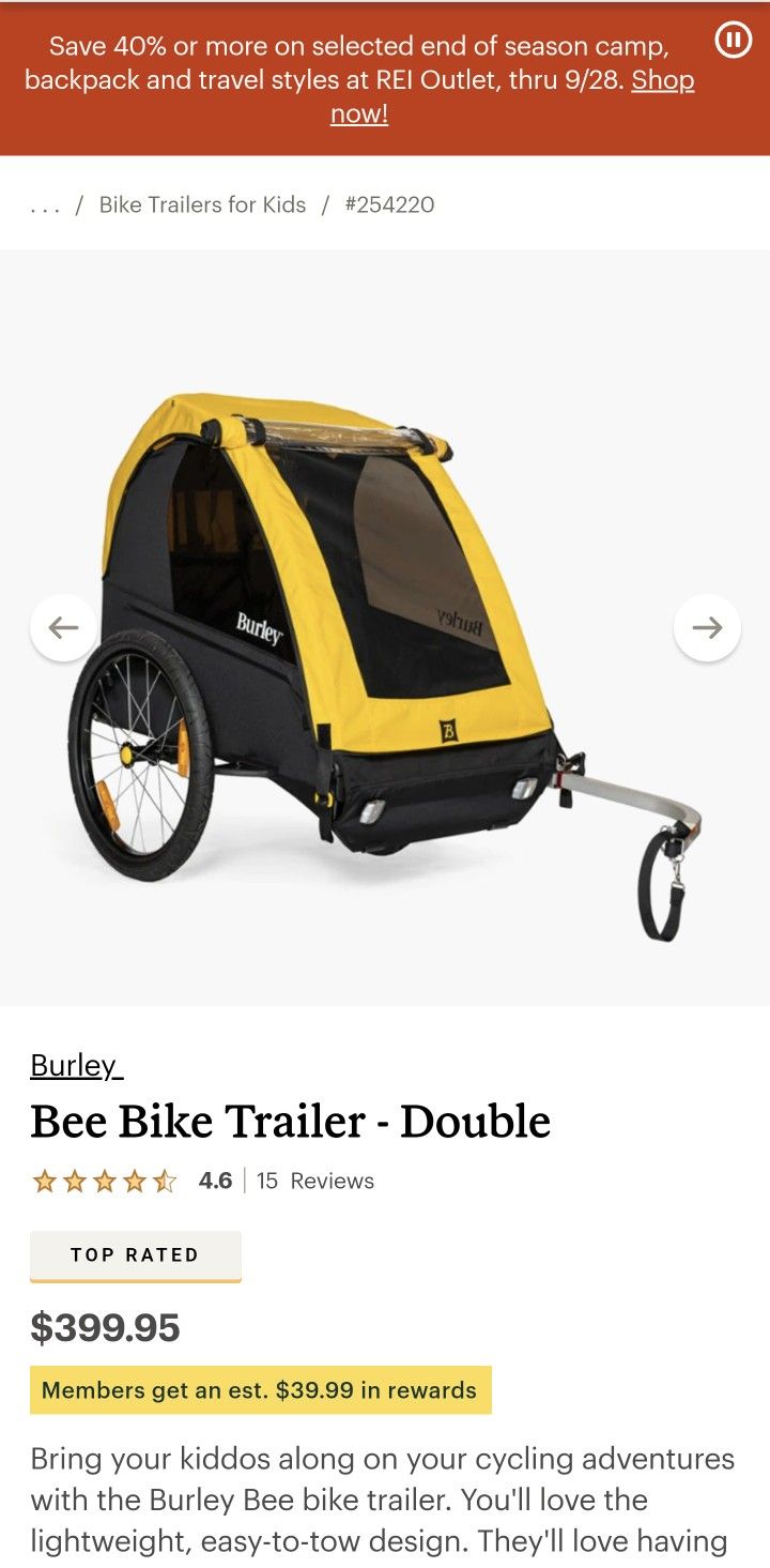 Burley Bike Trailer