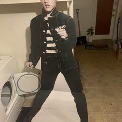 Elvis Cardboard Poster