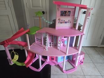 Barbies, Barbie house, vehicles, clothes & more!