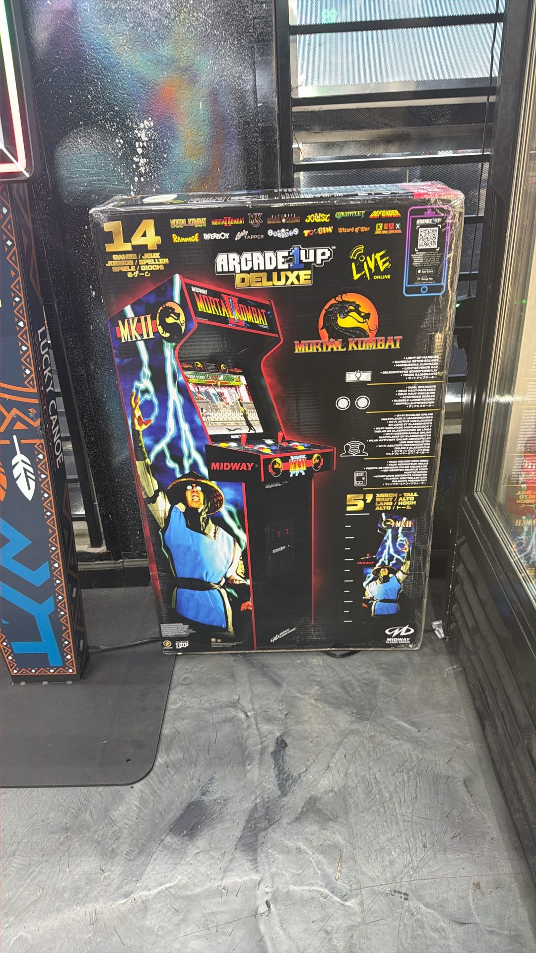 Mortal Kombat 2 1up Arcade