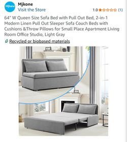Sofa bed perfect for small place