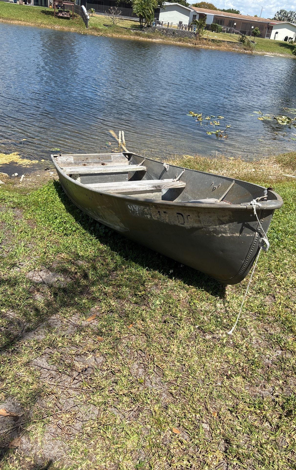 Aluminum Boat