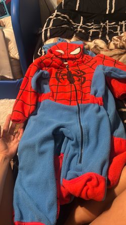 Spider-Man onesie