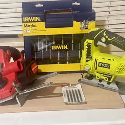 Jig saw And Electric And Hand Planner