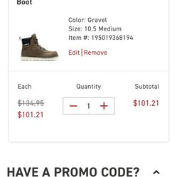 Men’s work boots by Wolverine 10 1/2 medium brand new still in box regularly over 100 bucks