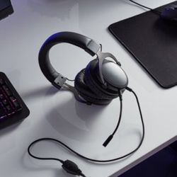 Gaming Headset With Microphone Detachable 