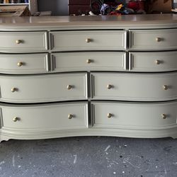 1 Drawer Dresser - Solid Oak Wood 🪵