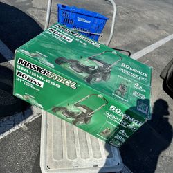 Master Force Brushless Volt 80 Max  Lawnmower Brand New 