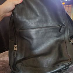 Coach Leather Backpack