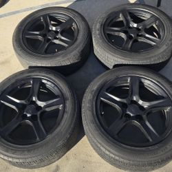 4 Stock 18"Chevy Camaro Wheels And Tires