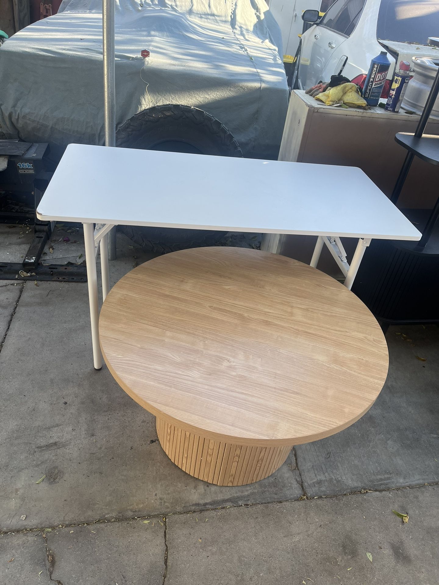 Coffee Table And a Desk