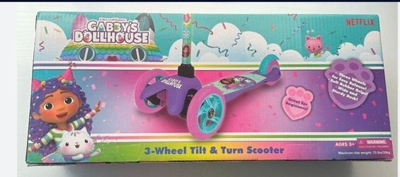 $20 Gabys Dollhouse 3 Wheel Toddler Scooter