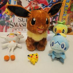 Pokemon Plush Stuffed Animal Toy Set