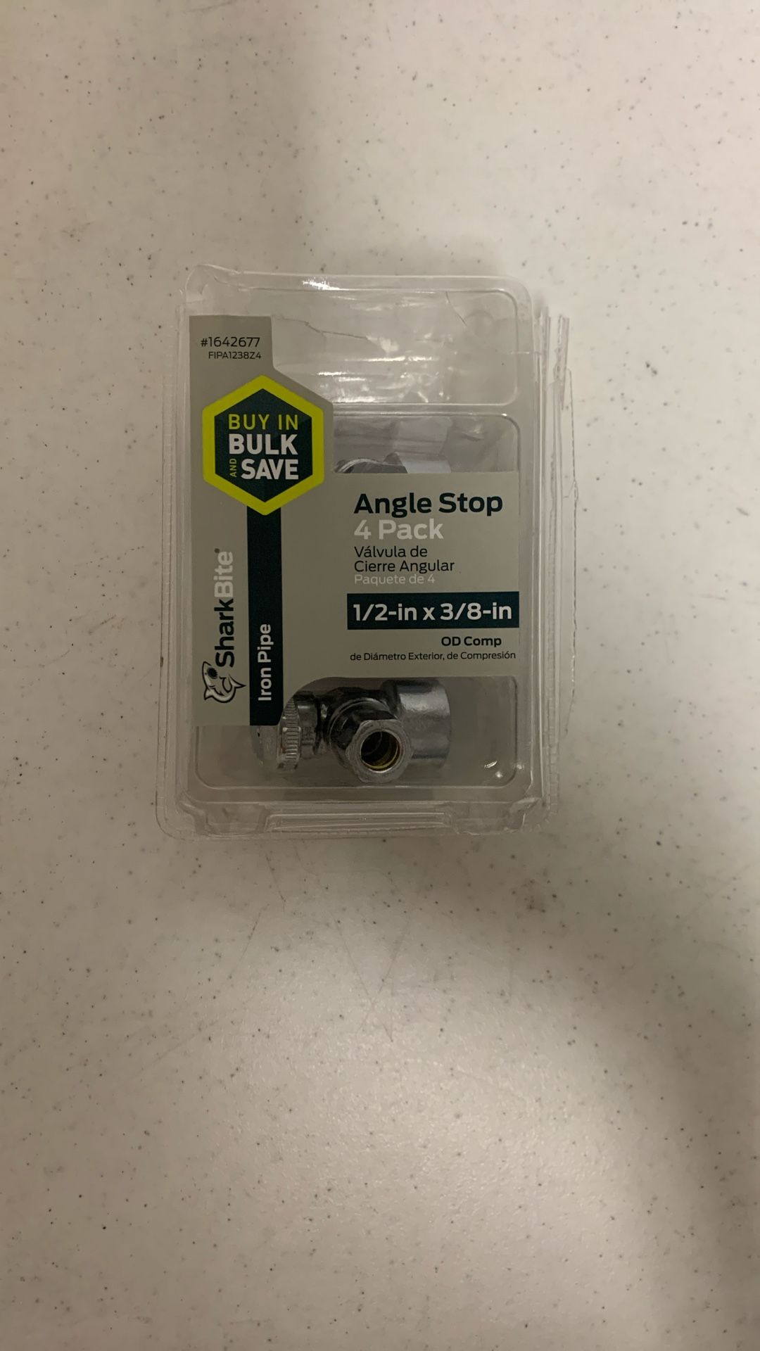 Shark bite Angle Stop