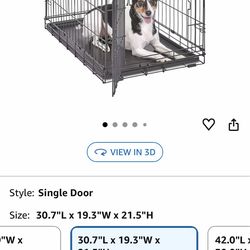 30” Dog Crate