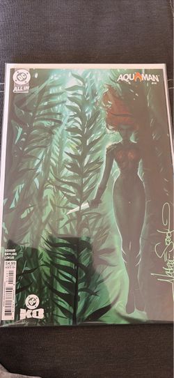 DC Aquaman #14 Signed Comic Book
