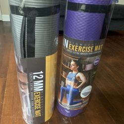 2 New Exercise Mats