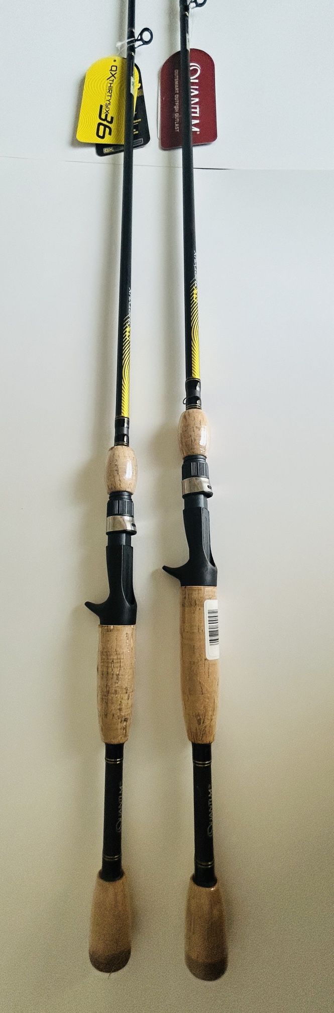 Set Of 2x(two) Quantum QX36 Casting Fishing Rod, IM7 Graphite Fishing Pole