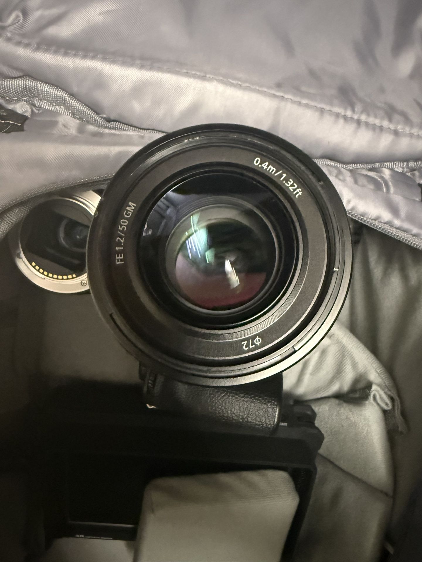 Sony G Master 50mm 1.2 Lens (Just The Lens)