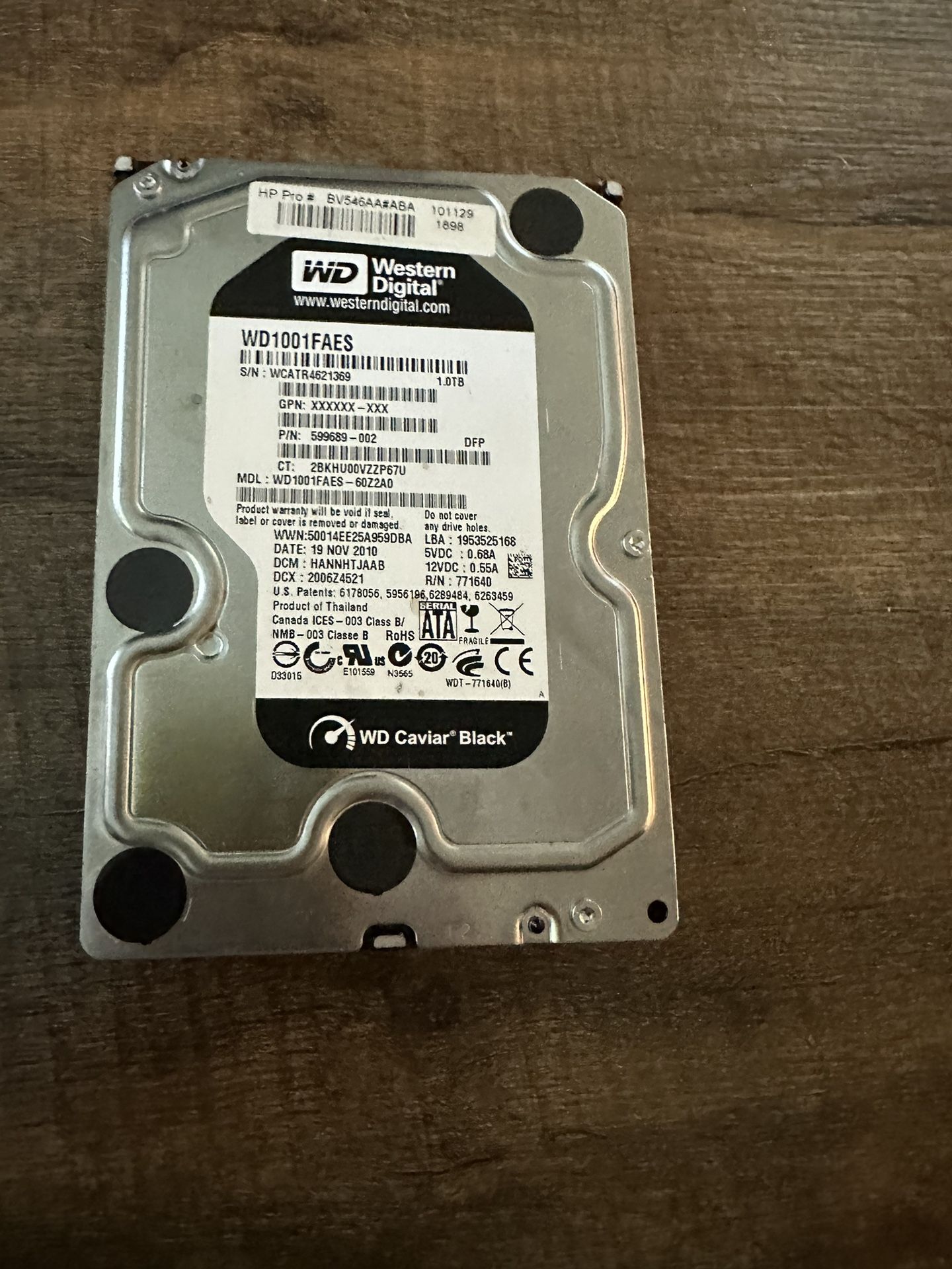 Western Digital Hardrive