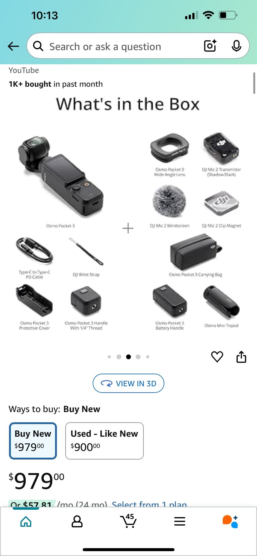 Osmo Pocket 3 Combo Creator Combo