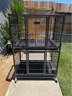 Dog crate (double)￼