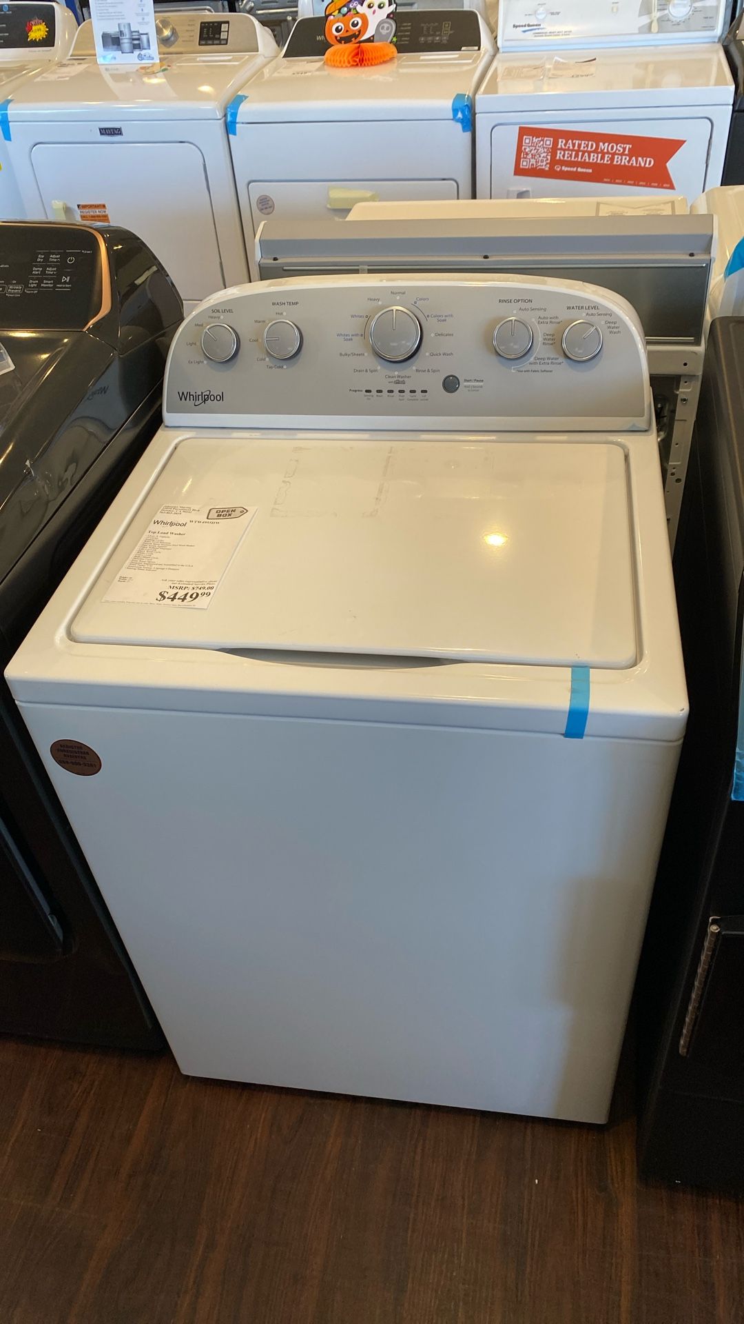 Whirlpool Top Load Washer