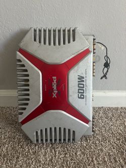 XPlod 600W 4/3 channel power amplifier $80