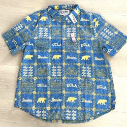Men’s 2XL UCLA BRUINS Reyn Spooner Classic Fit Hawaiian Shirt Brand New