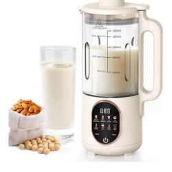 50oz Nut Milk Maker, 10 in 1 Automatic Nut Milk Maker with 20 Blades,Almond Milk Machine,Plant Based Milks Homemade Oat,Chowder,Juice,Soy Milk Machine