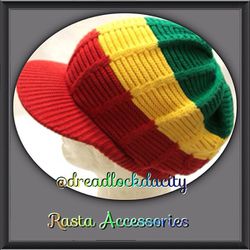 Red,Green,Yellow Knits Hat and Accessories.