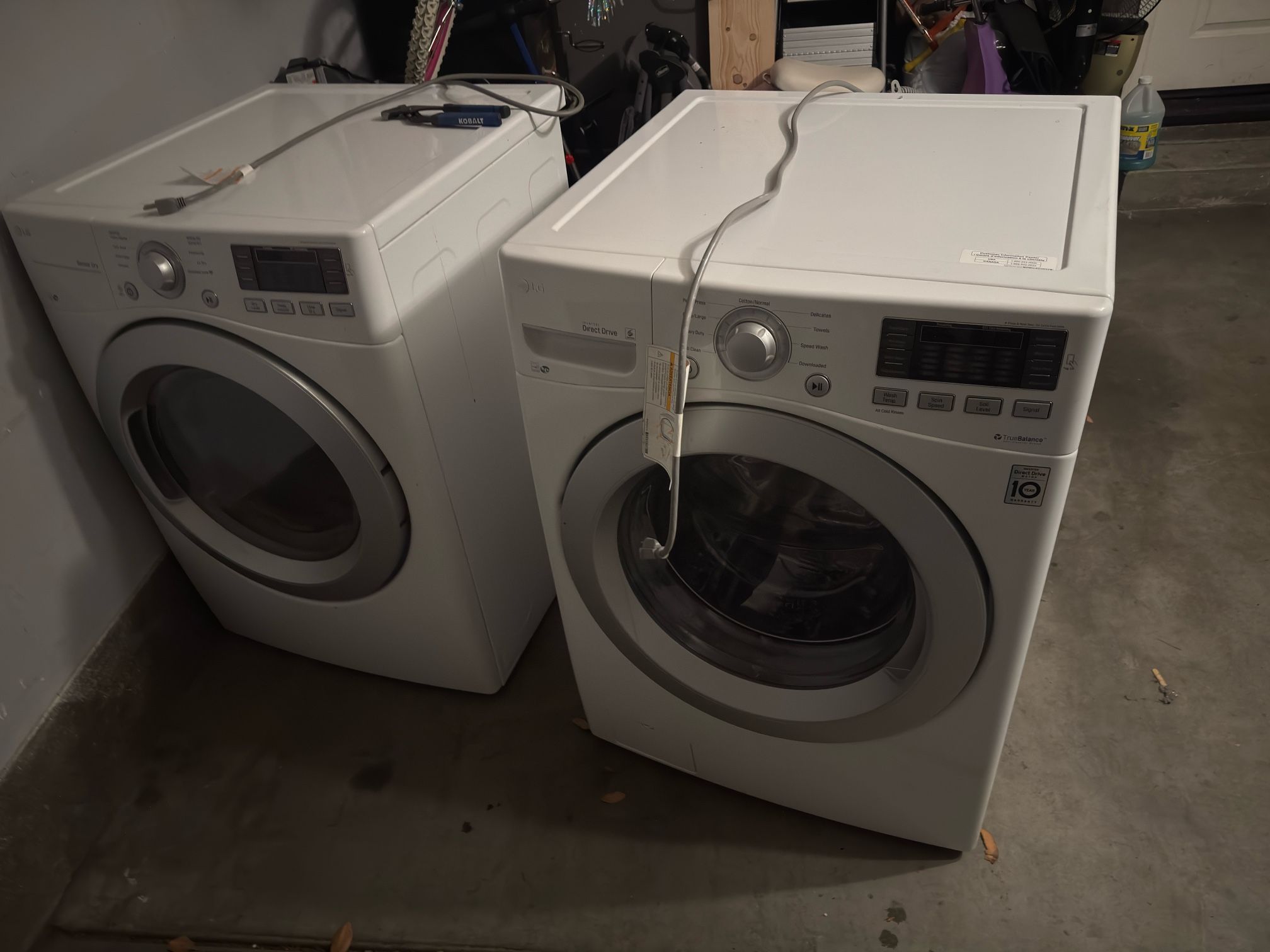 LG Washer and Dryer