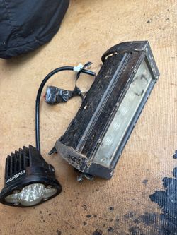 Two LED lights.