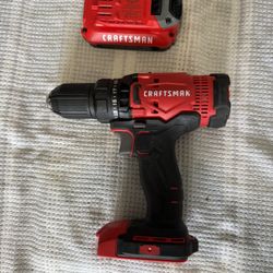 Craftsman Drill With Battery (no Charger) 