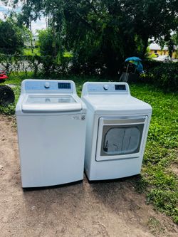 Washer and dryer LG