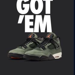 UNDEFEATED X NIKE JORDAN 4