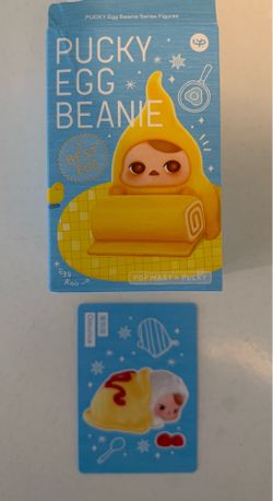 POP MART - Pucky Egg Beanie - Omurice