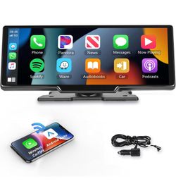 Touchscreen Wireless Carplay Portable Car Stereo Android Auto