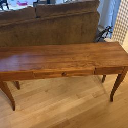 Ethan Allen Solid Wood Sofa/Side Tables